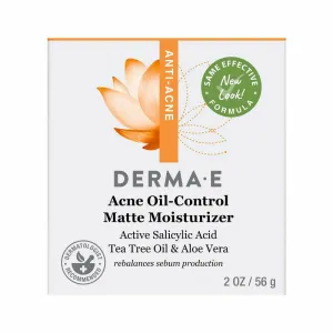 Acne Oil-Control Matte Moisturizer 2 oz by Derma E Natural Bodycare