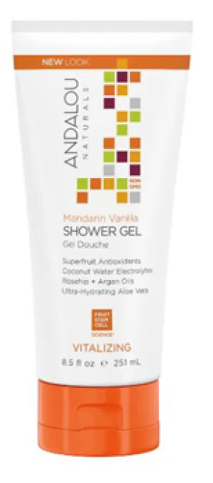 Andalou Naturals Mandarin Vanilla Shower Gel (251 ml)