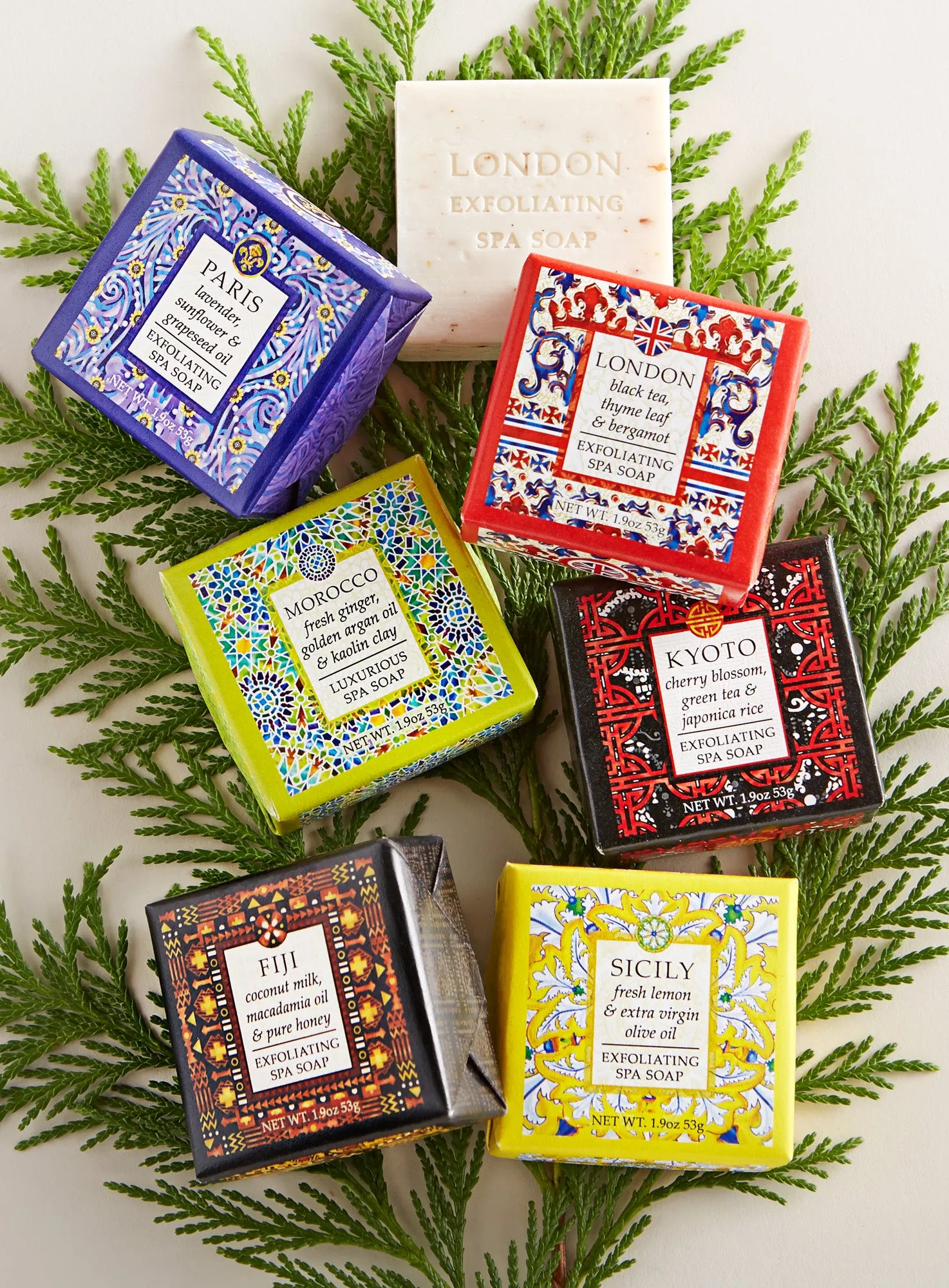 Around the World Shea Butter Soaps - Set of 6