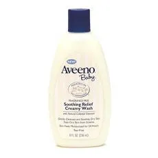 Aveeno Baby Soothing Relief Creamy Wash, 8 fl oz