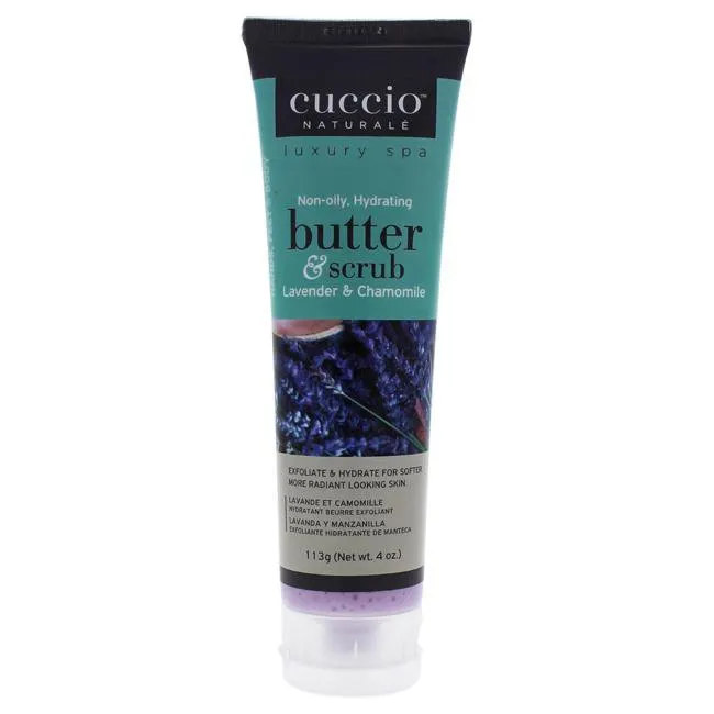 Butter and Scrub - Lavender and Chamomile by Cuccio for Unisex - 4 oz Scrub