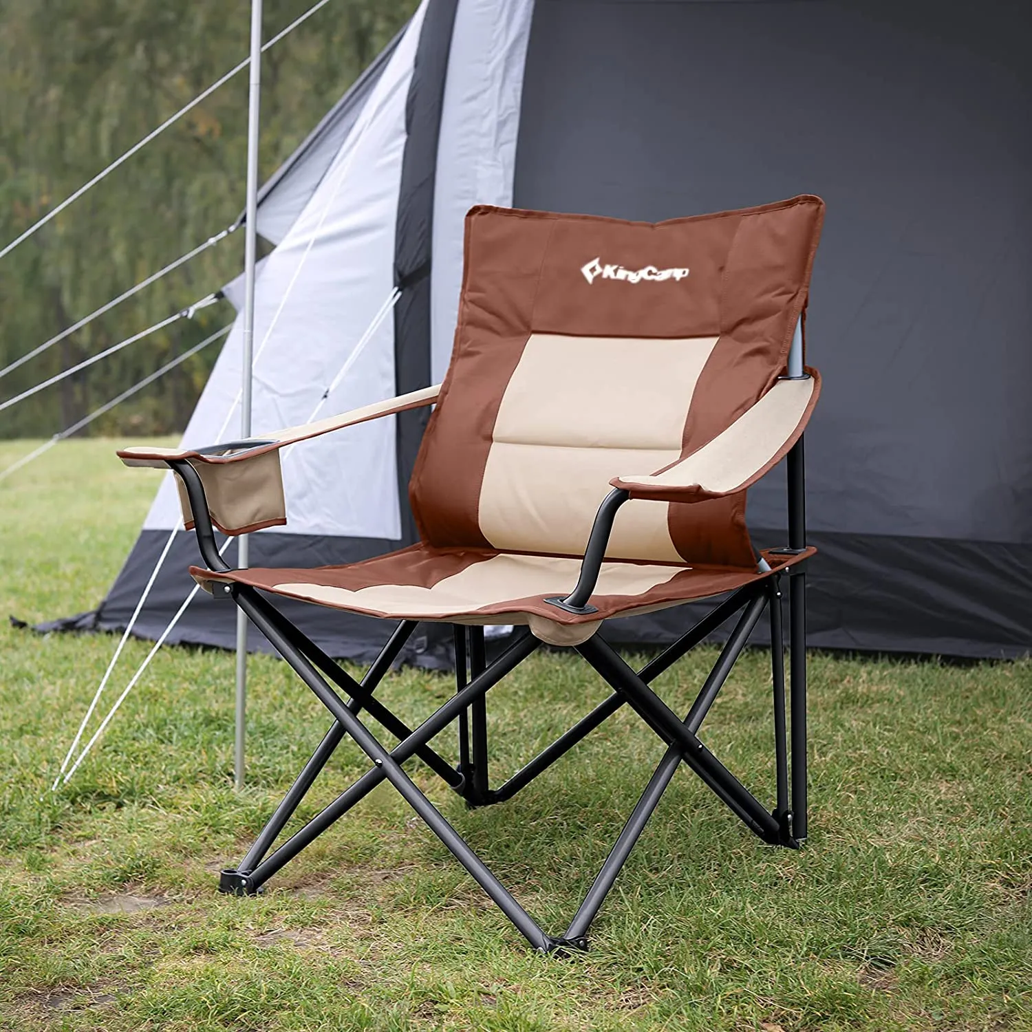 KingCamp Oversized Lumbar Support Camping Chair