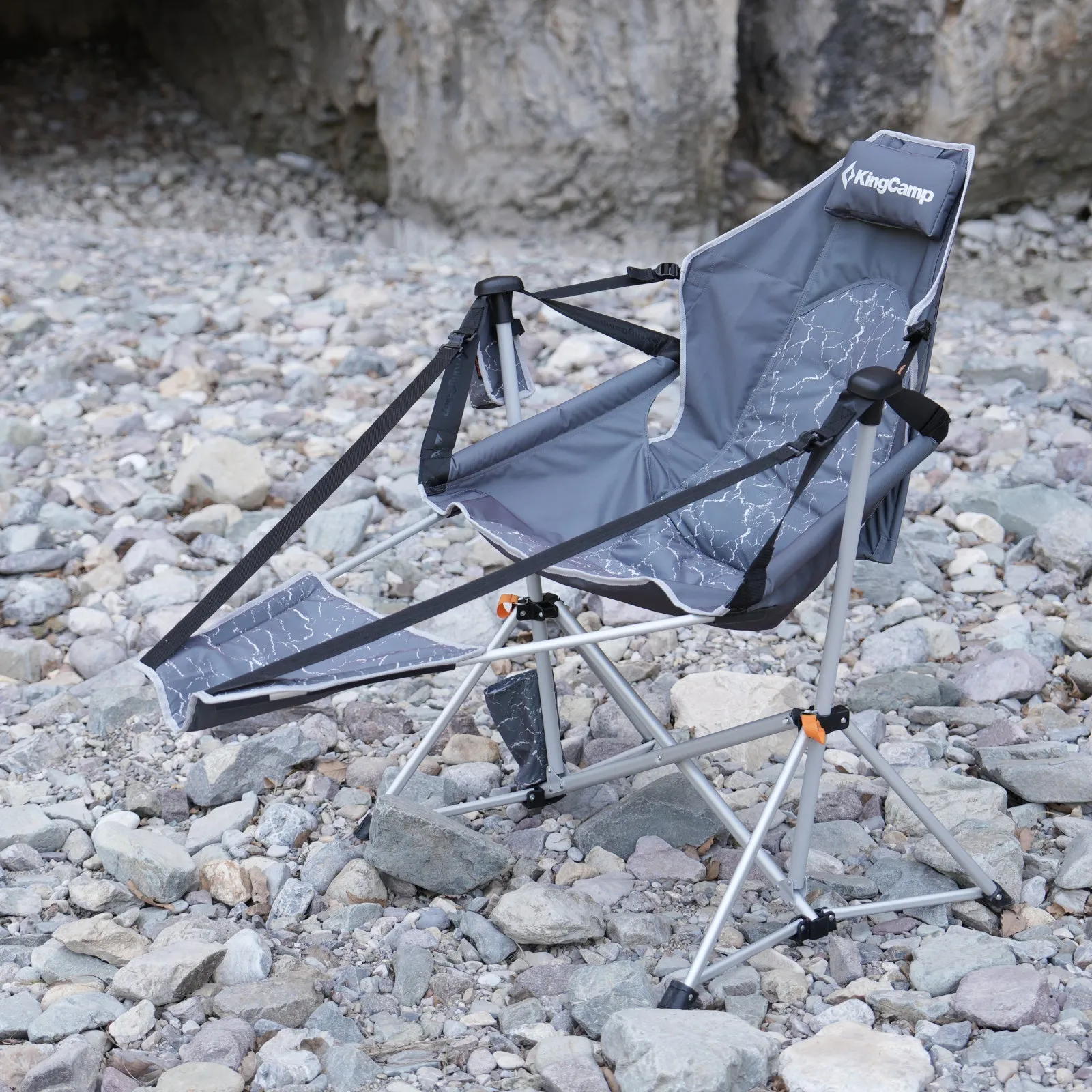 KingCamp VOLCAPETRA Hammock Chair with Footrest