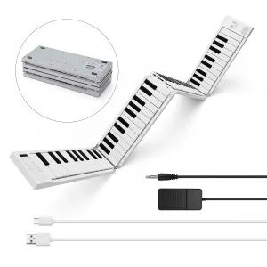 Multifunctional Foldable Portable Electronic Piano