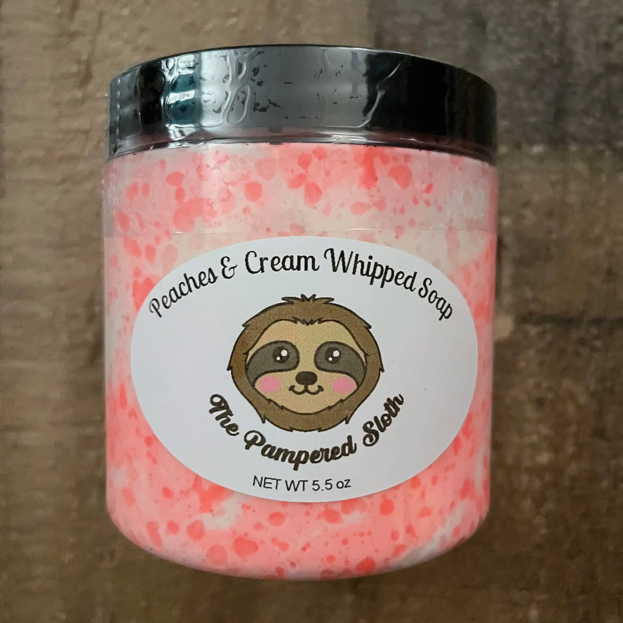 Pampered Sloth Whipped Exfoliating Soap Fluff