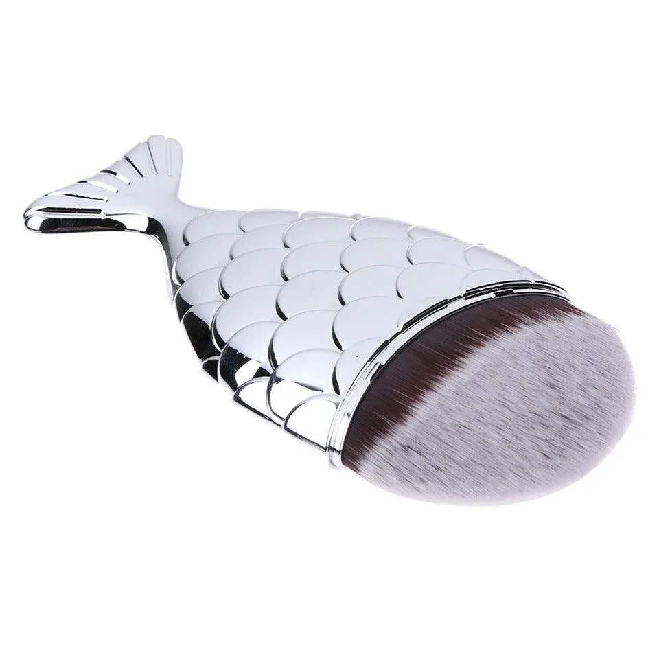 Professional Powder Contour Fish Shape MakeUp Brush #Make_Up_Brush