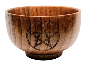 Sandalwood Pentagram Bowl