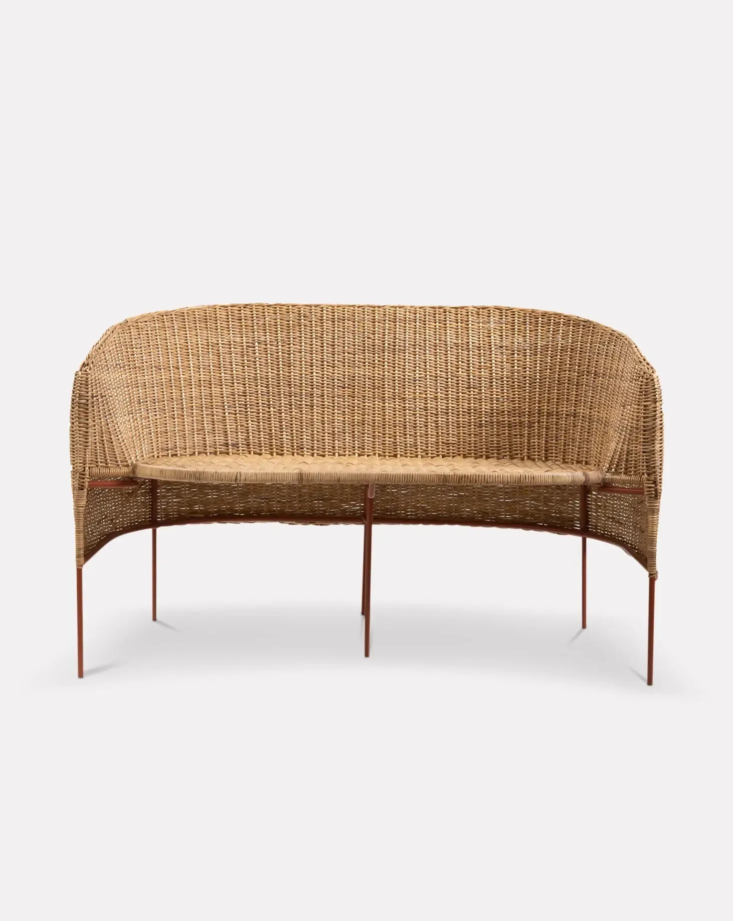 Sebastian Herkner Caribe Natural 2 Seater Bench