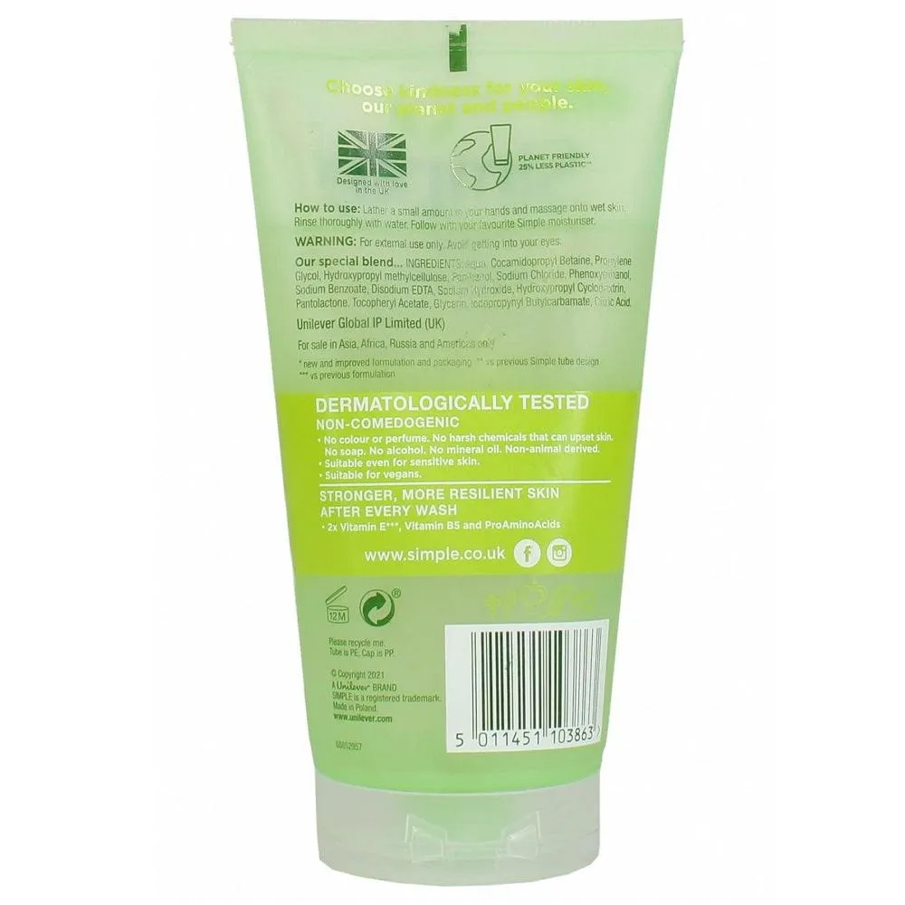 Simple Refresh Facial Wash Gel 150ml