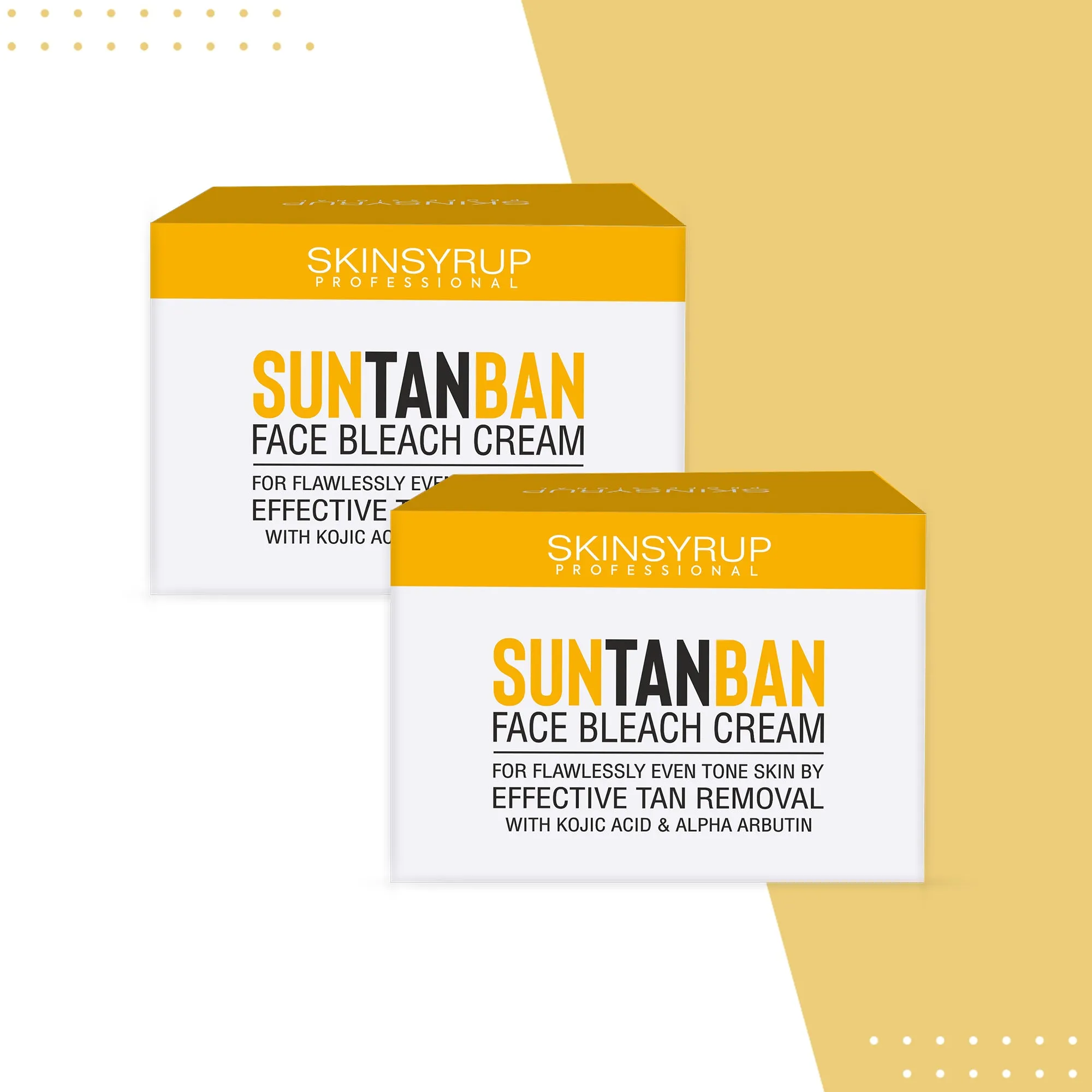 SUNTANBAN FACE BLEACH CREAM COMBO