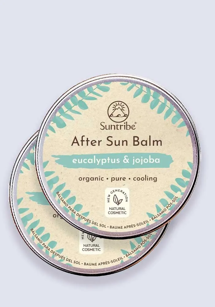 Suntribe Natural After Sun Balm Eucalyptus & Jojoba 100ml - 2 Pack Saver