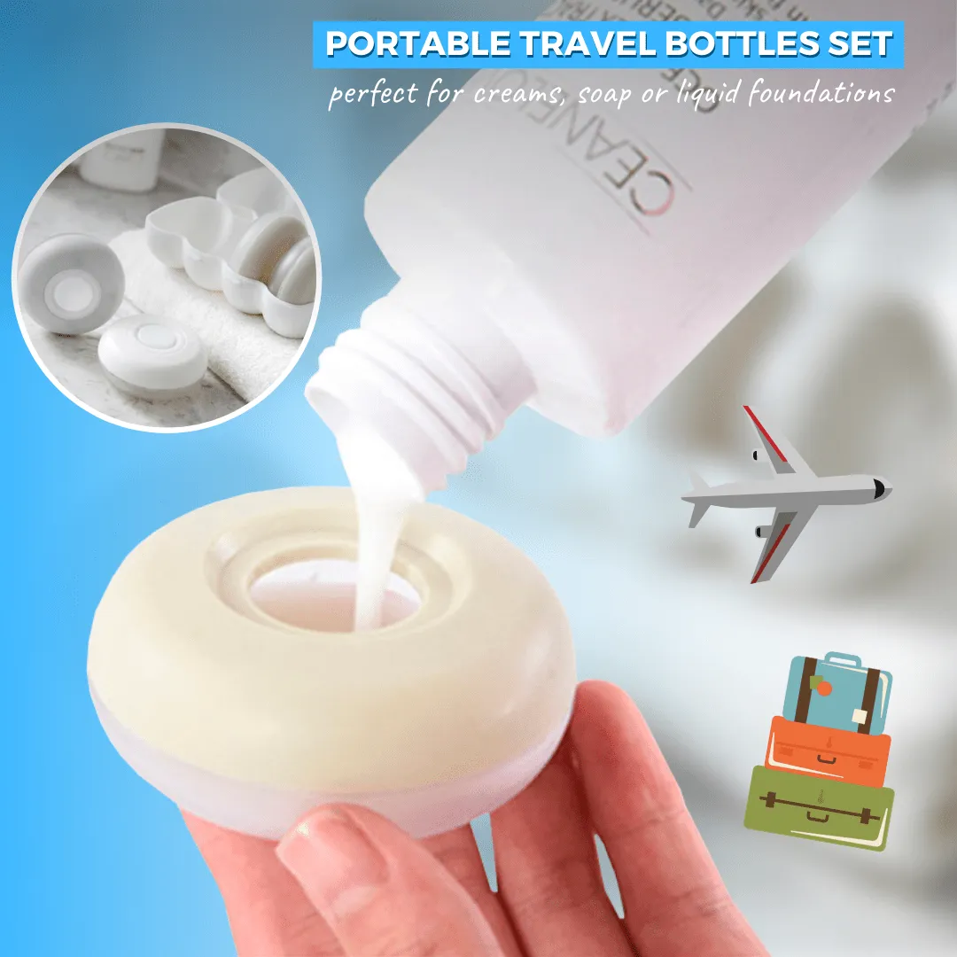 Travel Buddy - Portable Travel Bottles (4 pcs set)