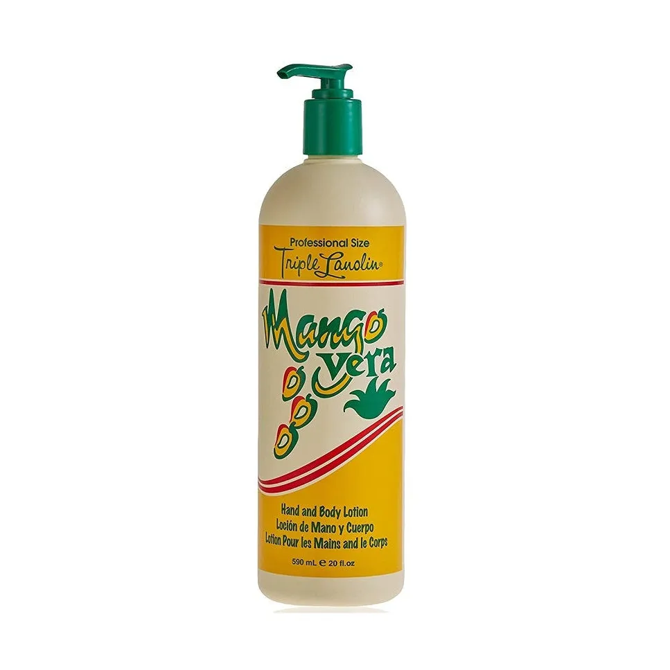 Triple Lanolin Mango Vera Hand and Body Lotion 590ml