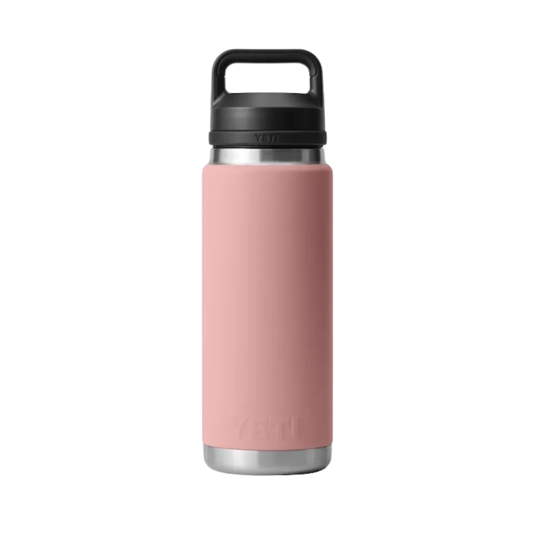 Yeti Rambler 26oz Sandstone Pink Water Bottle